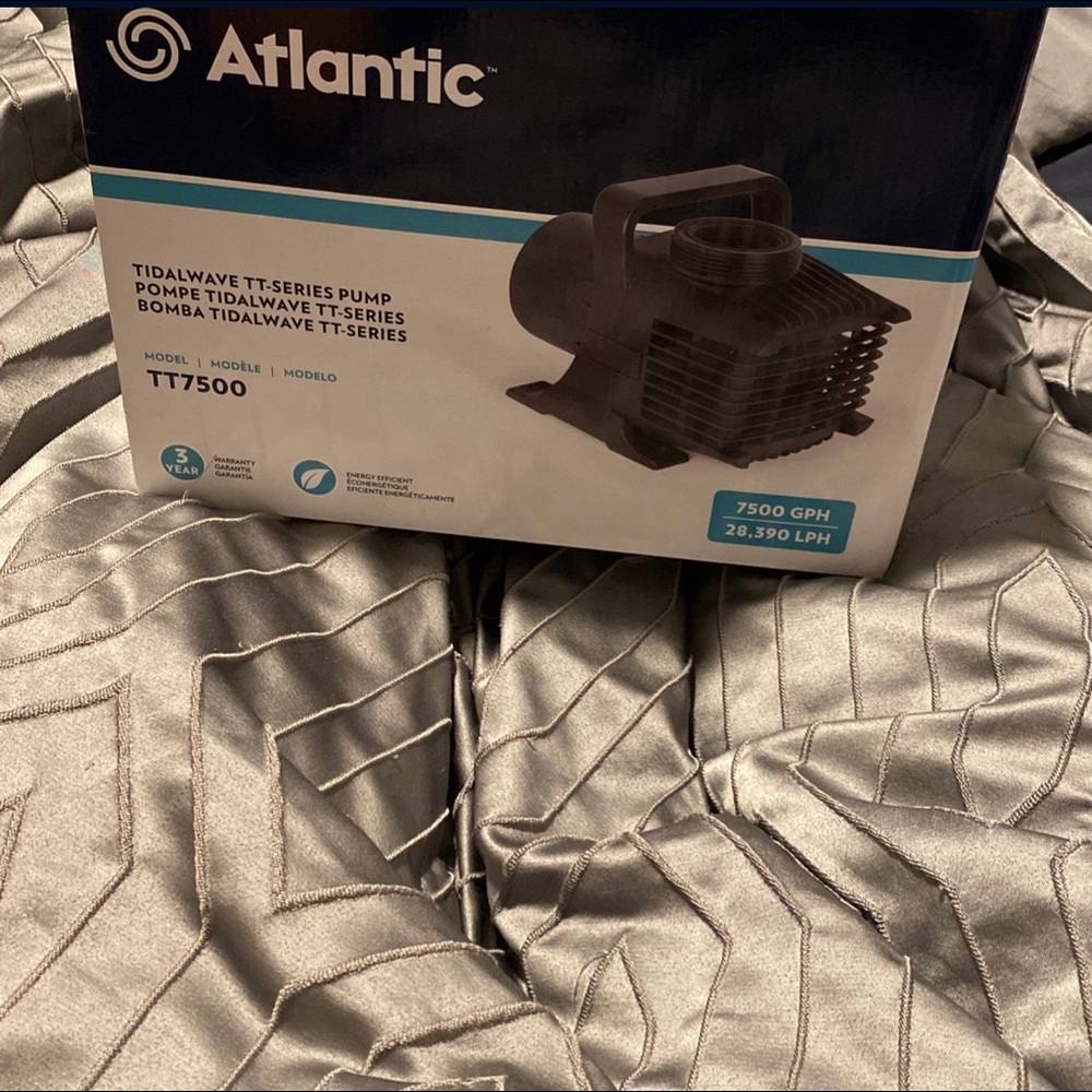 Atlantic Water Gardens TidalWave 3 TT750 Brand new